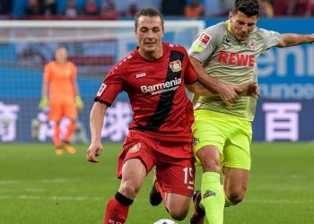 Zuletzt erfolgreich: Leverkusen Baumgartlinger und Kölns Jojic