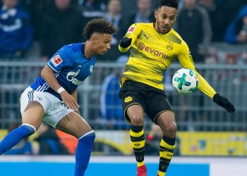 Aktuell wenig gefragt: Kehrer und Aubameyang von den Revierrivalen Schalke und BVB