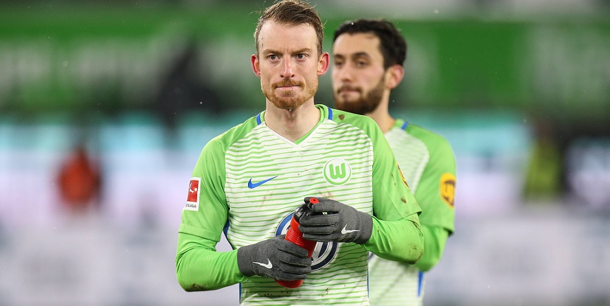 Maximilian Arbold kommt wie der VfL Wolfsburg nicht konstant in die Spur