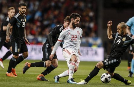 Isco trifft dreifach für Spanien gegen Argentinien