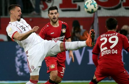 Blick auf die WM: Wagner, Volland und Havertz von Bayern und Leverkusen