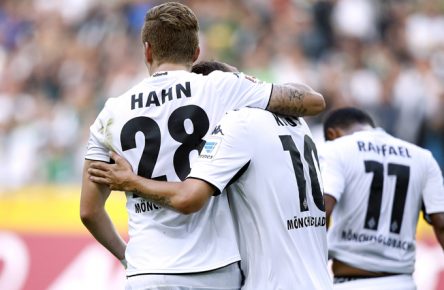 Angeführt von Andre Hahn schossen die Fohlen den FC Schalke ab.