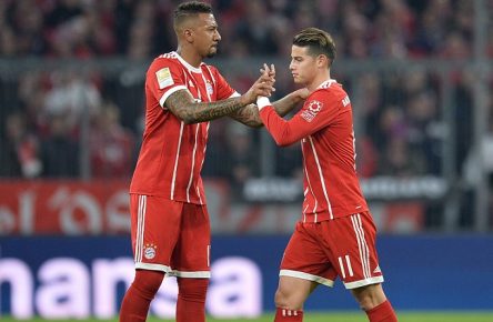 Einer könnte München verlassen: Boateng und James Rodriguez