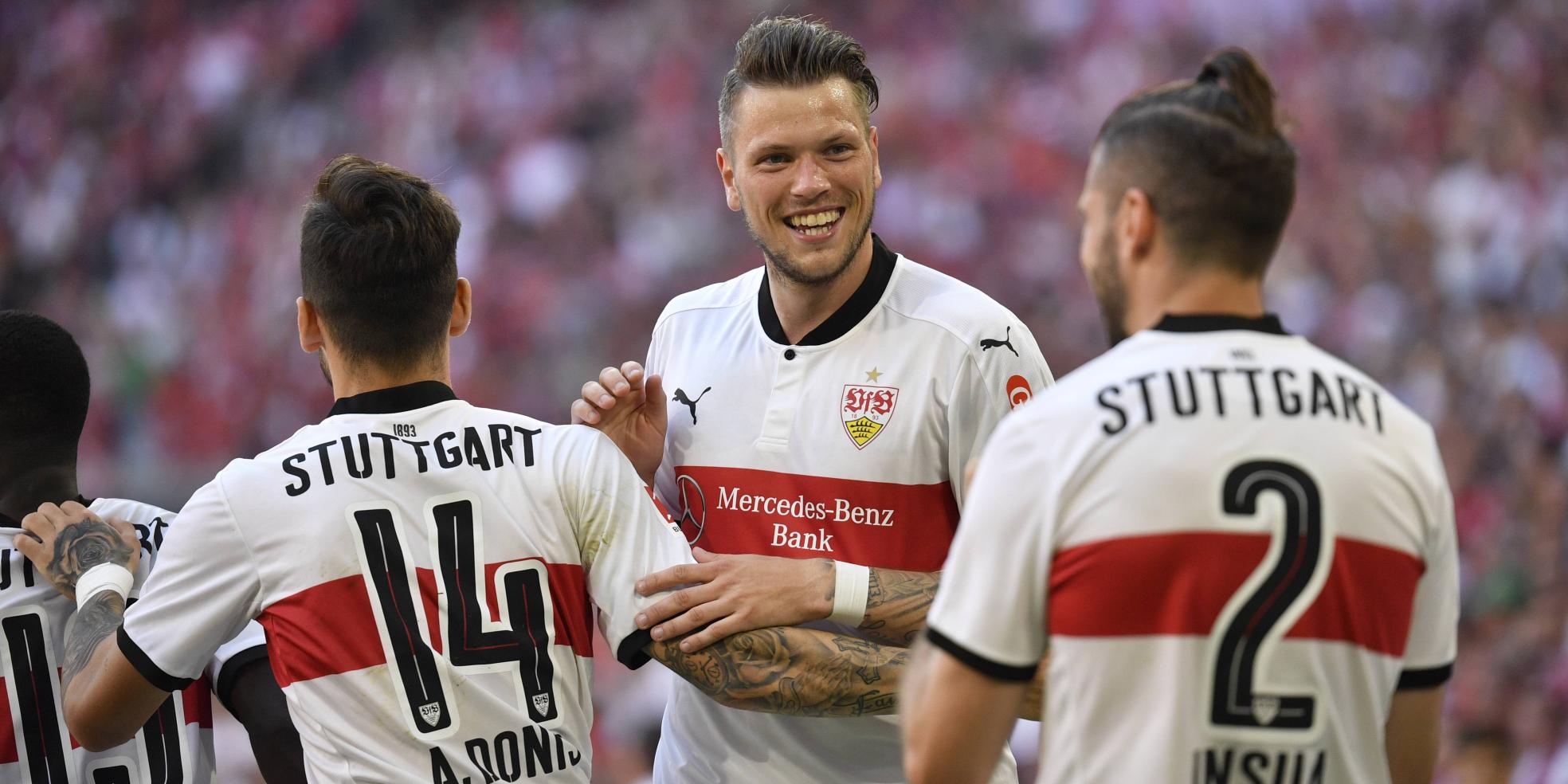 Daniel Ginczek schießt den VfB Stuttgart in die Europa League