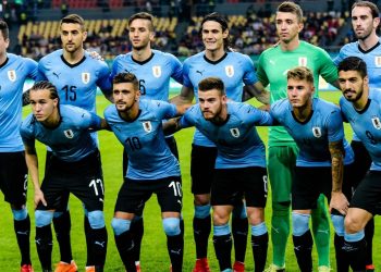 Die Nationalmannschaft von Uruguay