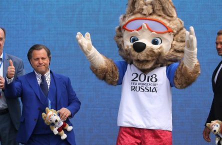 Die WM 2018 in Russland: Maskottchen Zabivaka