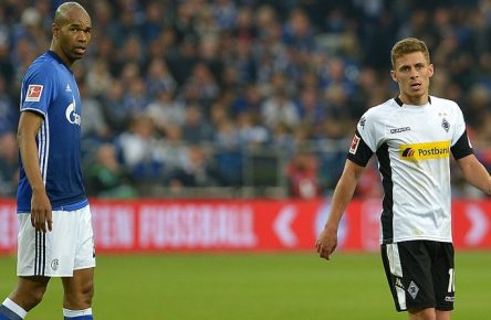 Aktuell auf Abwegen: Naldo und Hazard von Schalke und Gladbach