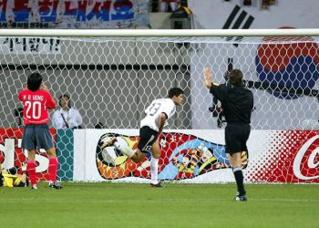 WM-History: Michael Ballack schoss das DFB-Team 2002 ins WM-Finale.