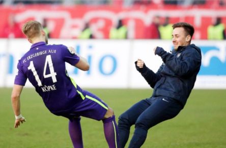 Zurücklehnen ist nicht: Pascal Köpke ist jetzt ein Bundesligaspieler!