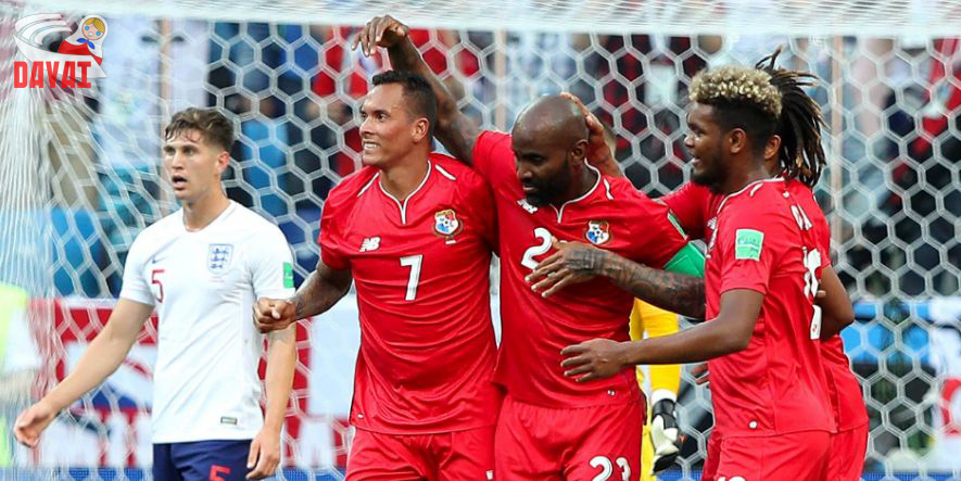England konsterniert, Panama feiert: Felipe Baloy erzielte gerade das 1_6