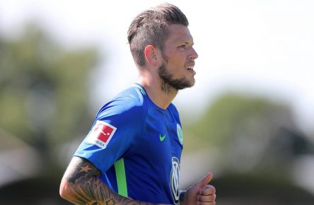 Daniel Ginczek trifft doppelt im Testspiel für den VfL Wolfsburg
