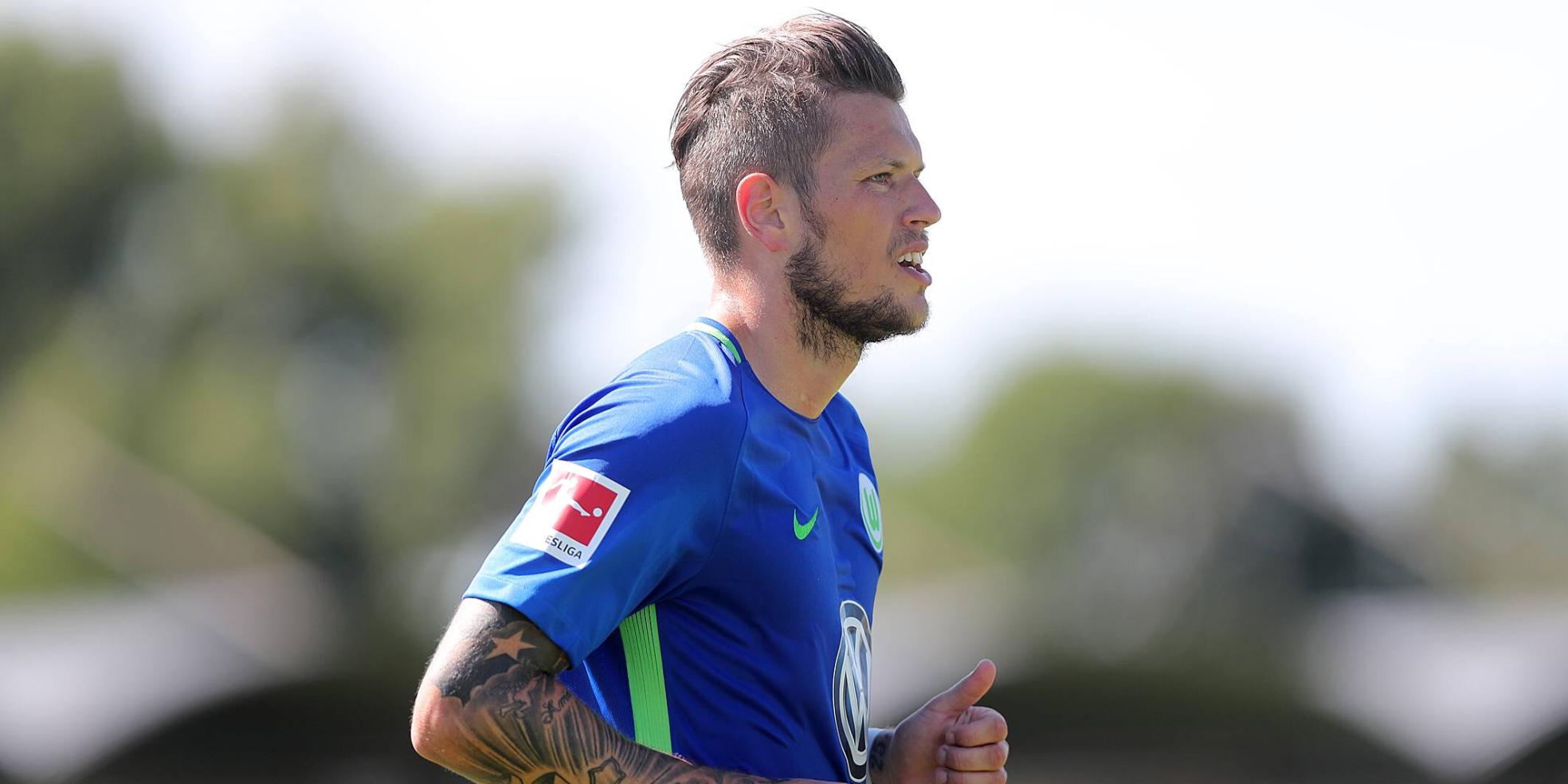 Daniel Ginczek trifft doppelt im Testspiel für den VfL Wolfsburg