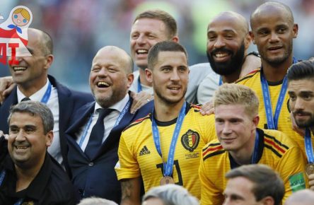 Belgien mit Eden Hazard wird WM-Dritter