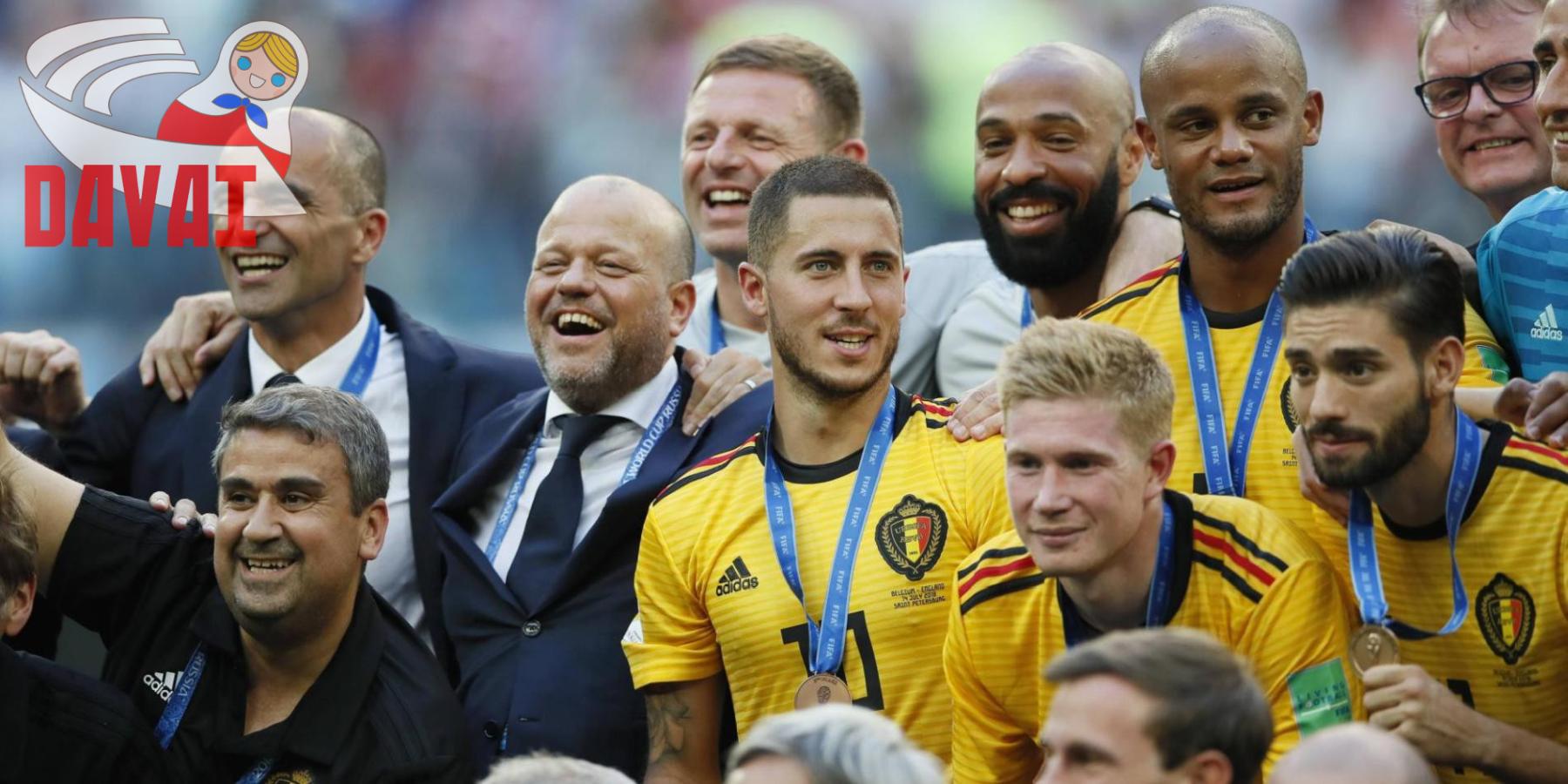 Belgien mit Eden Hazard wird WM-Dritter
