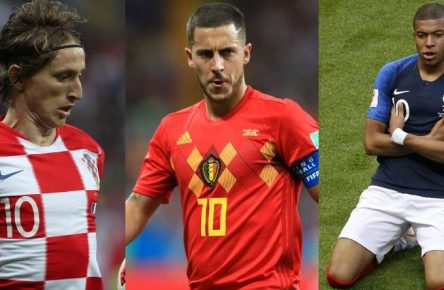 Gesichter der WM: Modric, Hazard, Mbappe