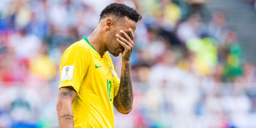 Neymar überzeugte gegen Mexiko - auch mit seinen Schauspielereien.