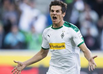 Am 1. Spieltag bereits in Topform: Jonas Hofmann von Borussia Mönchengladbach