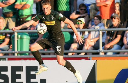 Gewinner der Vorbereitung: Louis Beyer von Borussia Mönchengladbach