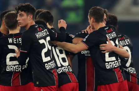 Punktete erfolgreich "international": Das Team von Bayer Leverkusen