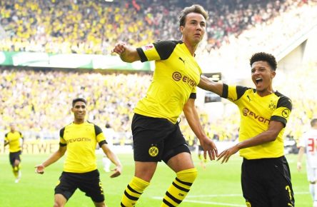 Jadon Sancho Mario Götze Borussia Dortmund BVB Comunio Blog Bundesliga Manager Cropped