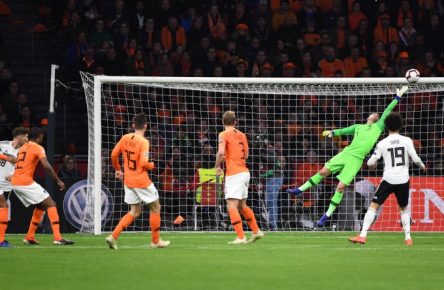 Serge Gnabry erzielte eine Traumtor gegen die Niederlande.