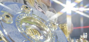 Die Meisterschale der Bundesliga