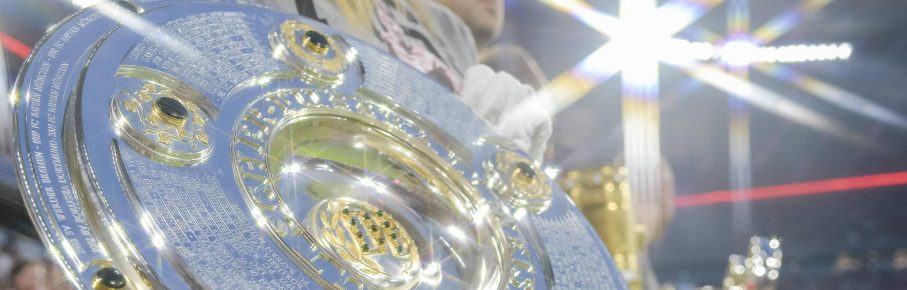 Die Meisterschale der Bundesliga