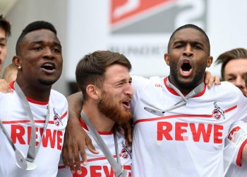 Der 1. FC Köln um Anthony Modeste ist zurück in der Bundesliga