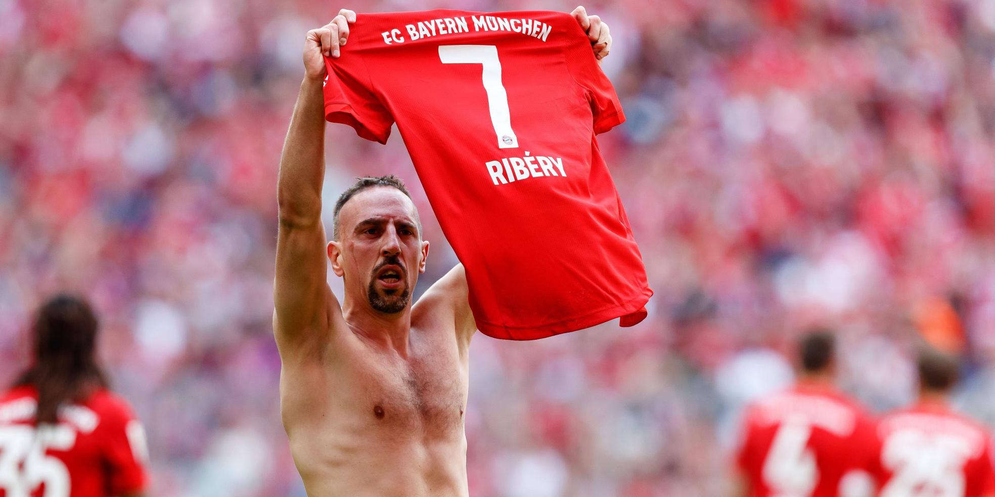 Franck Ribery in seinem letzten Bundesliga-Spiel