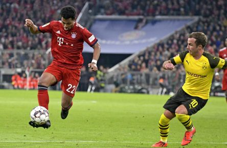 Serge Gnabry und Mario Götze