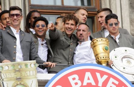 Der FC Bayern gewann in der Saison 2018/19 das Double.