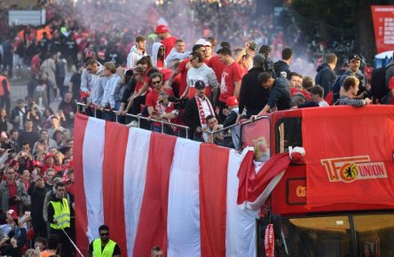 Union feierte den ersten Bundesliga-Aufstieg der Klubgeschichte gebührend.