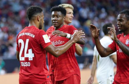 Corentin Tolisso trifft für den FC Bayern München