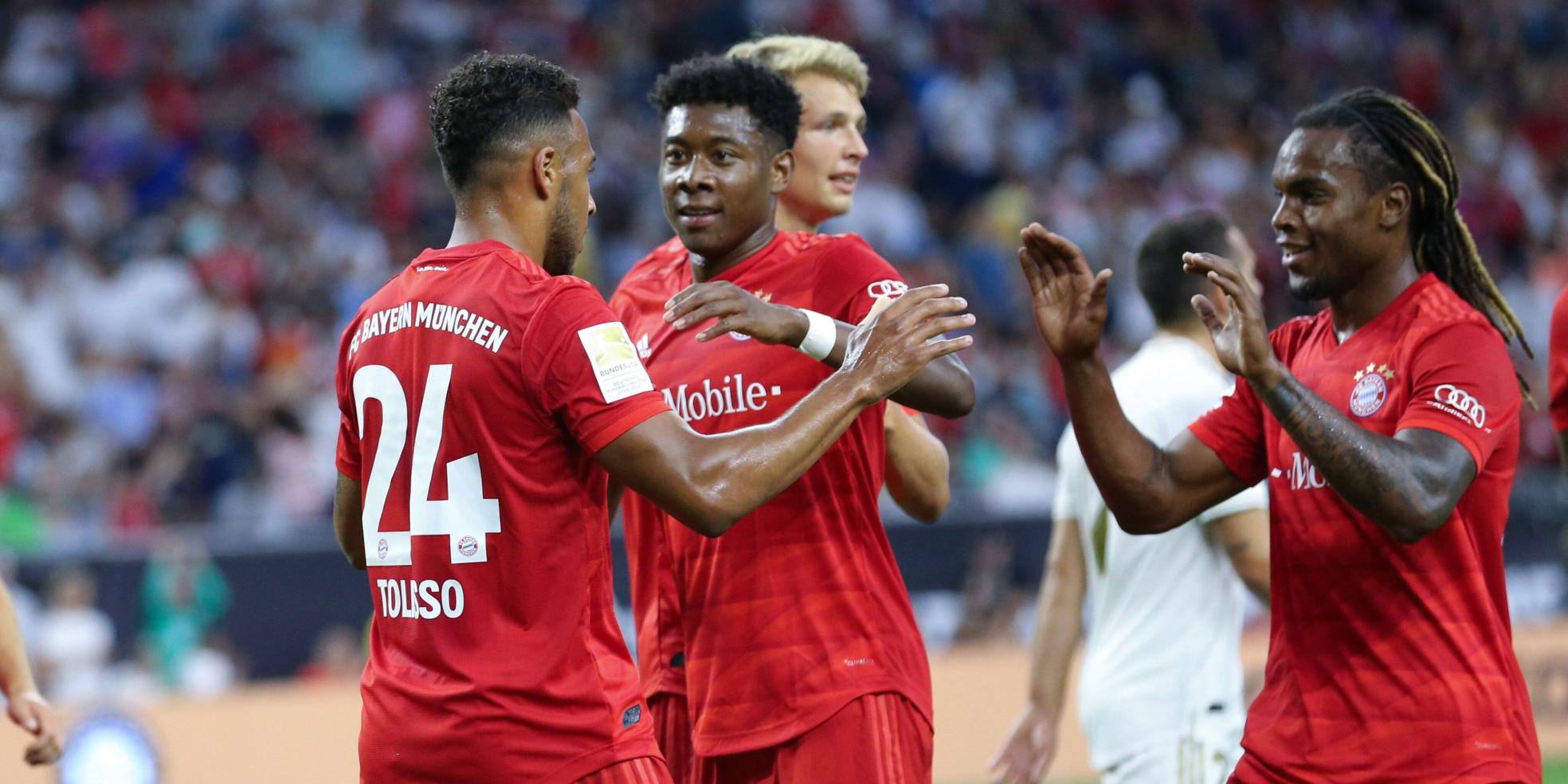 Corentin Tolisso trifft für den FC Bayern München