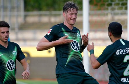 Wout Weghorst vom VfL Wolfsburg