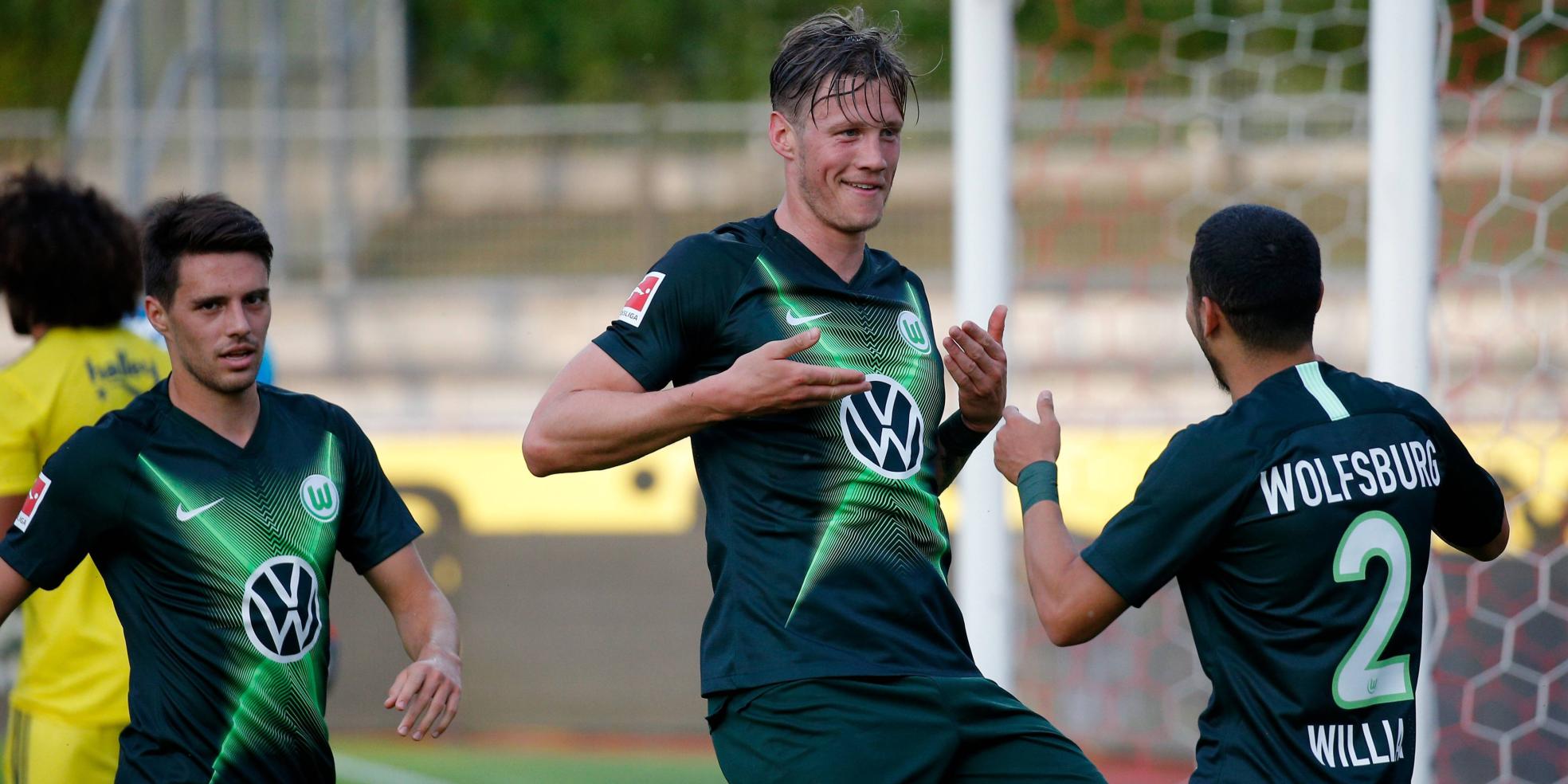 Wout Weghorst vom VfL Wolfsburg