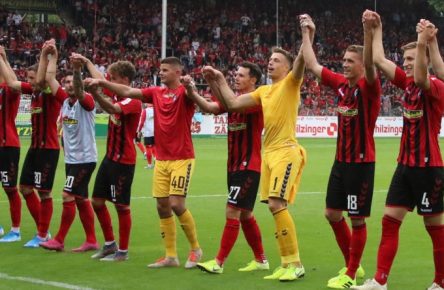 Der SC Freiburg startete mit einem 3:0-Siegen über den FSV Mainz in die Saison.