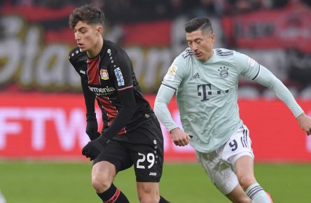 Kai Havertz gegen Robert Lewandowski