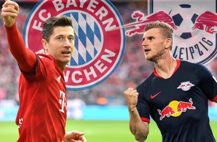 Robert Lewandowski und Timo Werner