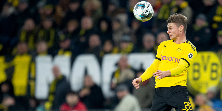 Lukasz Piszczek von Borussia Dortmund gegen den SC Paderborn