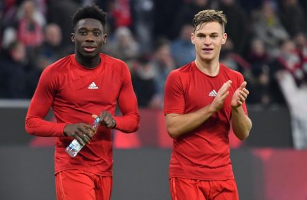 Alphonso Davies und Joshua Kimmich