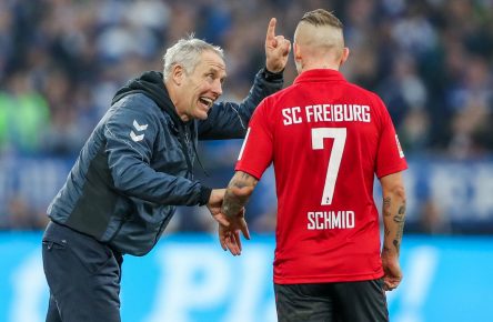 Christian Streich und Jonathan Schmid