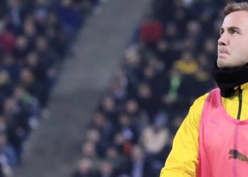 Bei Borussia Dortmund meist nur Ersatzspieler: Mario Götze