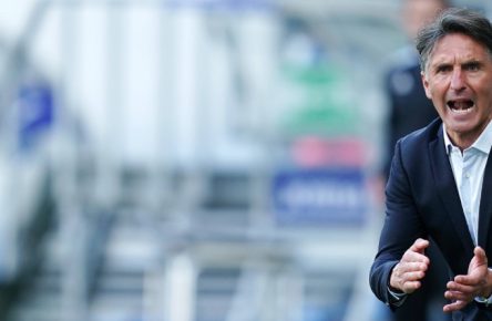 Voll bei Hertha BSC dabei: Neu-Trainer Bruno Labbadia