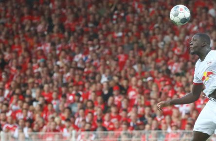 Stark in der Luft: Ibrahima Konate von RB Leipzig