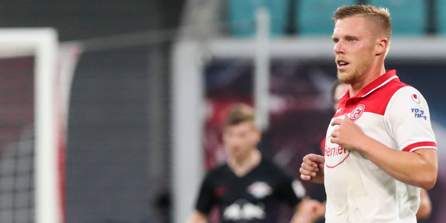 Der Stürmer von Fortuna Düsseldorf dieser Saison: Rouwen Hennings