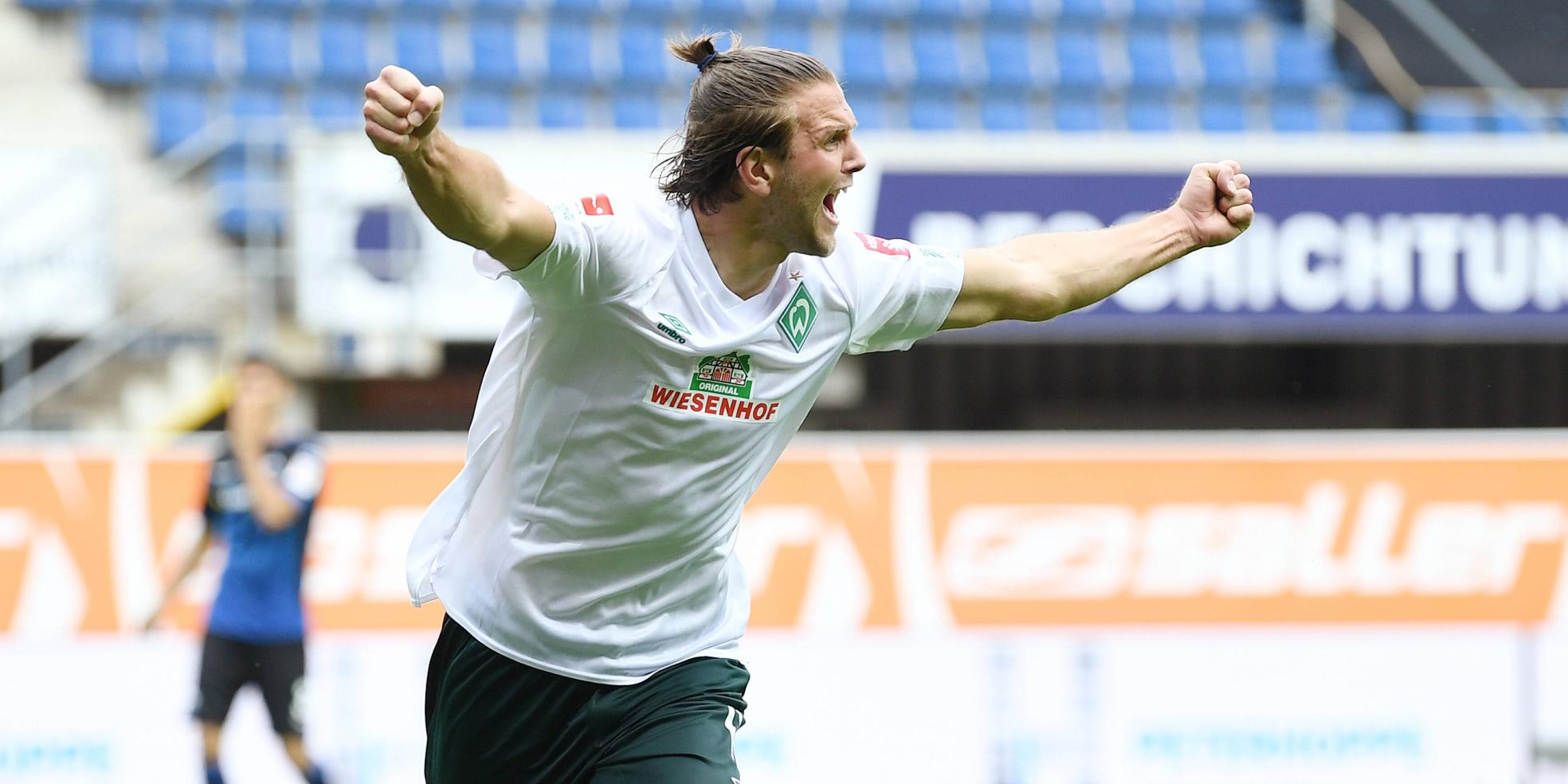 Niclas Füllkrug von Werder Bremen