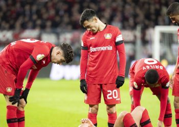 Bayer 04 Leverkusen steht mit leeren Händen da
