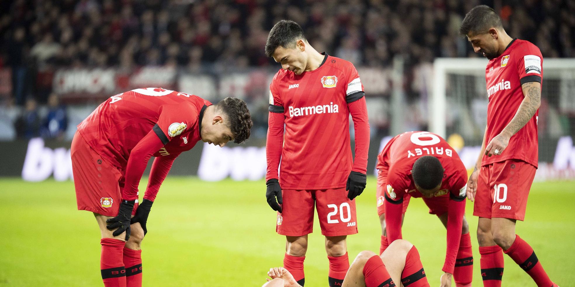 Bayer 04 Leverkusen steht mit leeren Händen da