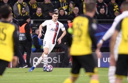 12 THOMAS MEUNIER PSG FOOTBALL : Borussia Dortmund vs Paris SG - Ligue des Champions -18/02/2020 AnthonyBIBARD/FEP/Panoramic PUBLICATIONxNOTxINxFRAxITAxBEL